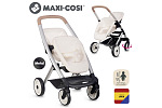 Smoby Sportwagen für Puppenzwillinge Maxi Cosi beige