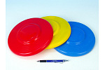 LORI Fliegende Untertasse aus Kunststoff, Durchmesser 23 cm, sortiert in 3 Farben