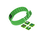 PIXIE CREW Fußball-Themen-Pixelarmband grün