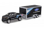 Maisto - Design Tow & Go, 2021 Ford F-150 SVT Raptor Autotrailer, 1:64