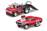 Maisto - Muscle Transports - 1966 Chevrolet C60 Pritschenwagen 1969 Chevrolet Camaro SS, 1:64