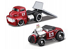 Maisto - Muscle Transports - 1950 Ford COE Pritschenwagen Ford Roadster, 1:64