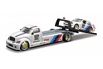 Maisto - Design Elite Transport, Maisto Flatbed + 1988 BMW M3, 1:64
