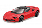 Maisto - Speed Icons - SF90 Stradale, rot-schwarz, 1:64