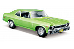 Maisto - 1970 Chevrolet Nova SS, Metall hellgrün, 1:24