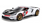 Maisto - 2021 Ford GT Heritage, weiß, 1:18