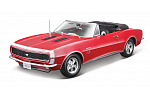 Maisto - 1967 Chevrolet Camaro SS 396 Cabrio, rot, 1:18
