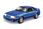 Maisto - 1993 Ford Mustang SVT Cobra, metallblau, Fließband, 1:24