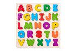 Woody Puzzle ABC-massive Buchstaben auf dem Brett