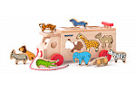 Woody LKW mit Einlegetieren - Gemeinsam unterwegs
