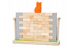 Woody Balancespiel - Wand mit Katze