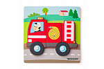 Woody Puzzle Baby - Feuerwehrmann