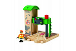 BRIO 33674 Signalstation mit Weiche Zubehör für Eisenbahnen