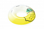 Bestway Aufblasbarer Schwimmring Squeezed Lemon, Durchmesser 114 cm
