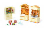Sylvanian Families 5341 Set - Küchenzeile mit Kühlschrank