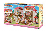Sylvanian Families 5708 Patrový dům s červenou střechou a se světly