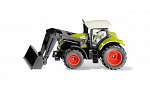 SIKU Blister - Traktor Claas Axion mit Frontlader