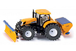 SIKU Super - Traktor mit Frontschaufel und Salzstreuer, 1:50