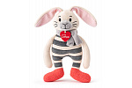 Lumpin Zajíc s proužky Quido, 28 cm