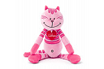 Lumpin Katze Rosalie, mittel - rosa, 38cm
