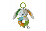 Clementoni Plüsch-Rassel mit Griff - Häschen