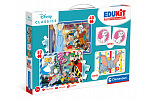 Clementoni EDUkit - Disney Classics 4in1 (Memo, 48 + 30 Puzzle, 6 Würfel)