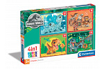 Clementoni Puzzle 4in1 Jurassic World