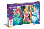 Clementoni Puzzle 60 Teile MAXI - Prinzessinnen