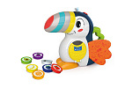 Clementoni Clemmy baby - Interaktivní Tukan, poznávání ovoce a barev