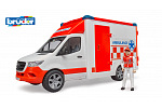 Bruder Rettungsfahrzeuge - MB Sprinter Krankenwagen mit Fahrer