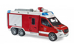 Bruder Rettungsfahrzeuge - Feuerwehr MB Sprinter mit Licht und Sound