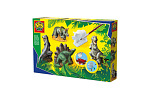SES Gips-Dreierset - Dinosaurier