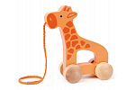Hape Nachziehtier Giraffe