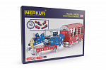 MERKUR - Stavebnice MERKUR - Baukasten Merkur 032 Eisenbahnmodelle, 300 Teile, 10 Modelle