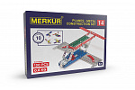MERKUR - Stavebnice MERKUR - Baukasten Merkur 014 Flugzeug, 119 Teile, 10 Modelle