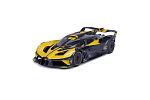 Bburago - Auta HOBBY, Bugatti Bolide, žluto-černá, 1:18