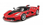 Bburago - RACE+PLAY, Ferrari FXX K, červená, 1:18