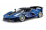 Bburago - RACE+PLAY,Ferrari FXX-K EVO, modrá, 1:18