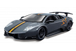 Bburago - Auta HOBBY, Murciélago LP 670-4 SV China Limited Edition, šedá metalíza, 1:24