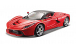Bburago - RACE+PLAY, Ferrari LaFerrari, červená, 1:24