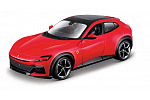 Bburago - RACE+PLAY, FERRARI, Purosangue, červená, 1:24