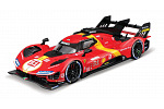 Bburago - RACING MODEL KIT, Ferrari 499P - 24h Le Mans, červená, 1:24
