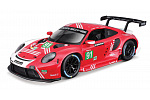 Bburago - RACE, Porsche 911 RSR, červená, 1:24