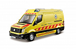 Bburago - EMERGENCY Vozidlo záchranné služby - Volkswagen Crafter, sanitka, 1:50