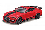 Bburago - Auta HOBBY, 2020 Mustang Shelby GT500, červená, 1:32