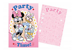 Rappa Sada párty 5 pozvánek + 5 obálek Minnie