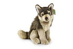 Rappa Plüschwolf sitzend 28 cm ECO-FRIENDLY