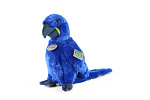 Rappa Plüschpapagei blauer Hyazinth-Ara stehend 23 cm ECO-FRIENDLY