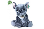 Rappa Plüschhund Französische Bulldogge sitzend 26 cm ECO-FRIENDLY