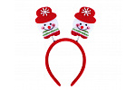 Rappa Weihnachtsstirnband Schneemann